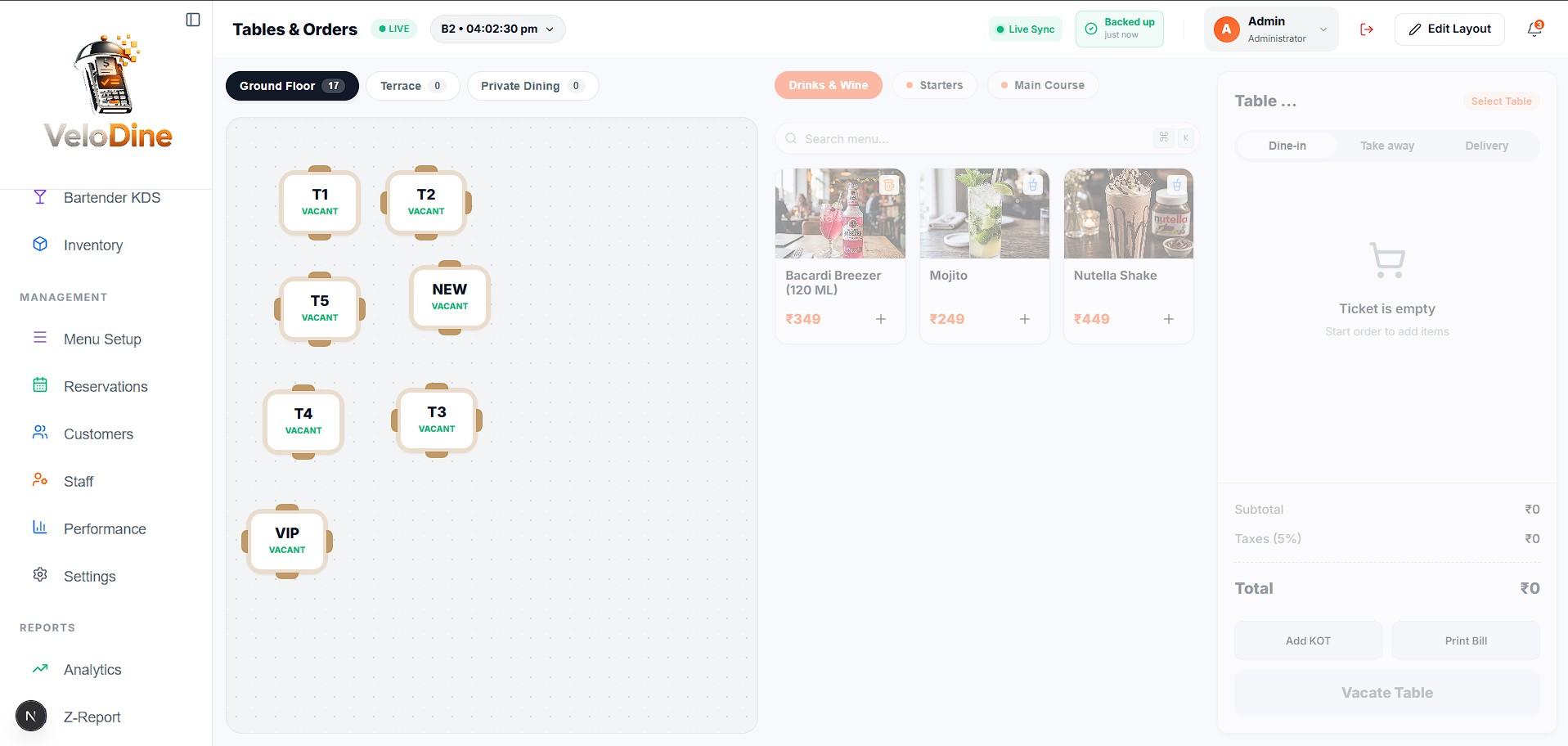 Engineering Velo Dine: Building a Sync-First POS Ecosystem